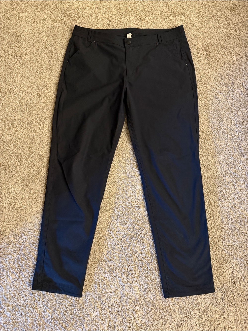 Lululemon black Day trip boyfriend pants